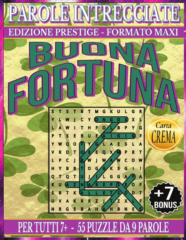 Copertina di Buona Fortuna - Parole Intrecciate