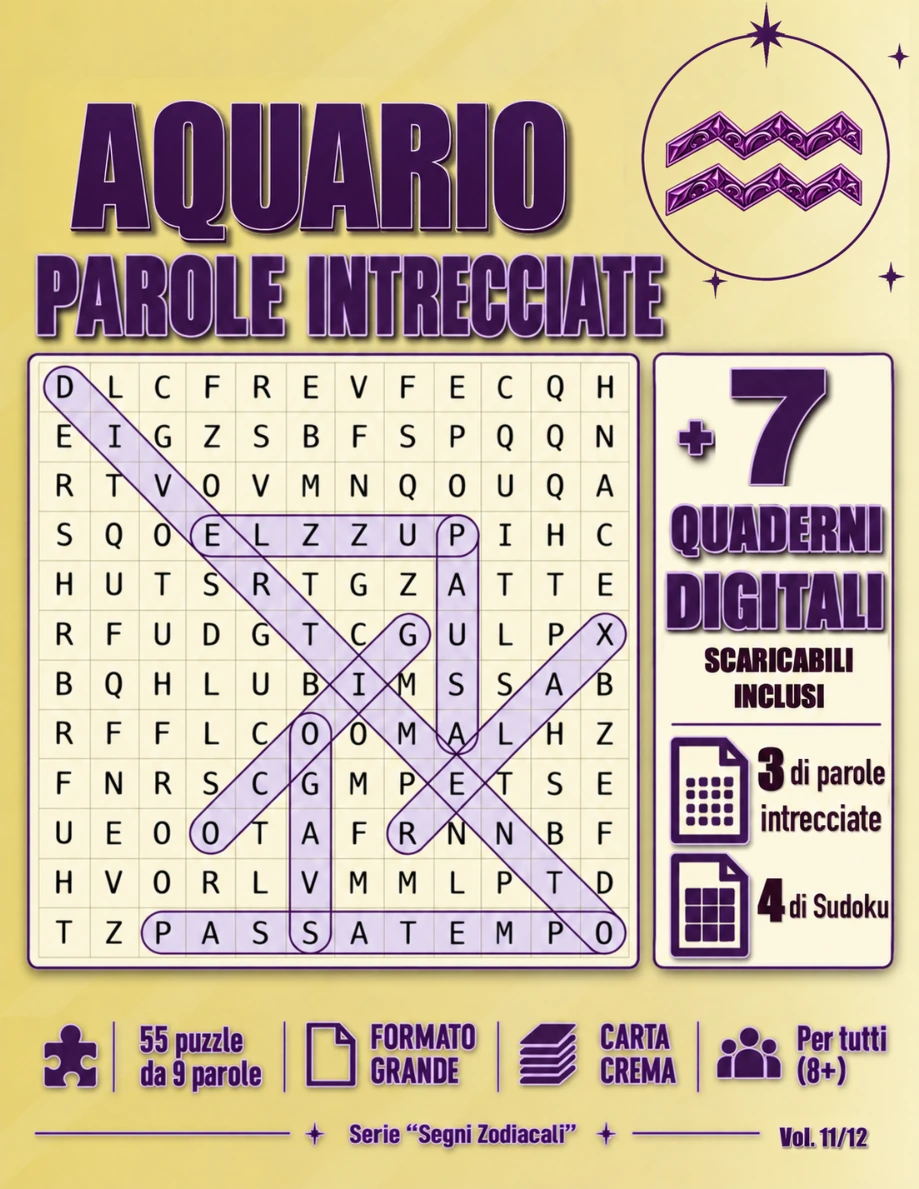 Copertina di Aquario - Parole Intrecciate