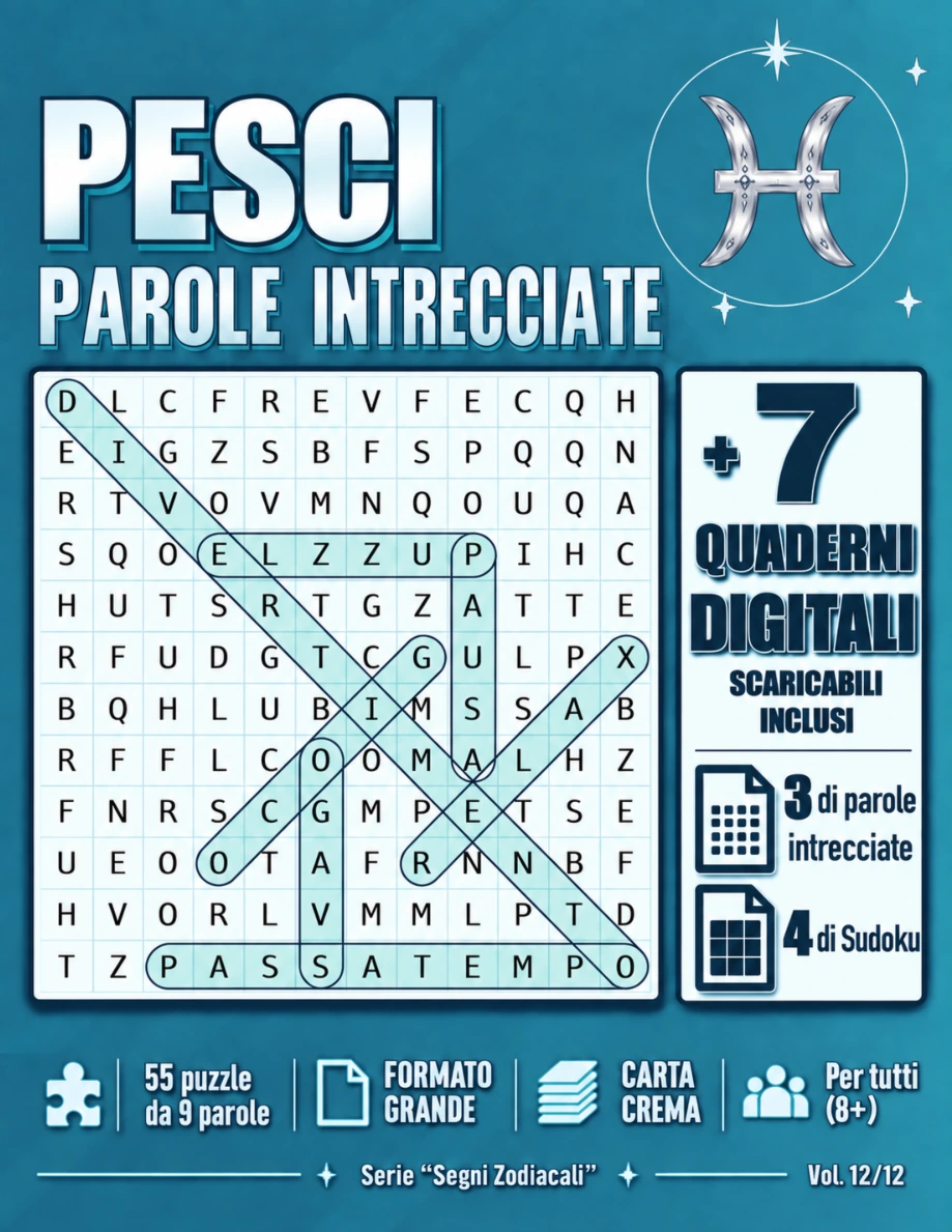 Copertina di Pesci - Parole Intrecciate