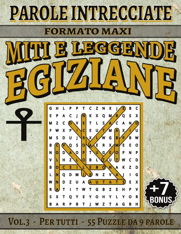 Copertina di Miti e Leggende Egiziane - Parole Intrecciate