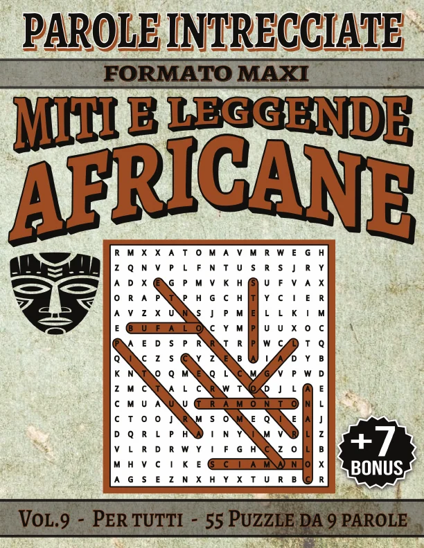 Copertina di Miti e Leggende Africane - Parole Intrecciate