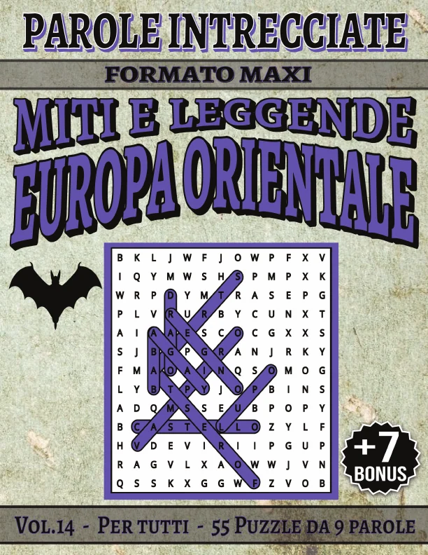 Copertina di Miti e Leggende Europa Orientale - Parole Intrecciate