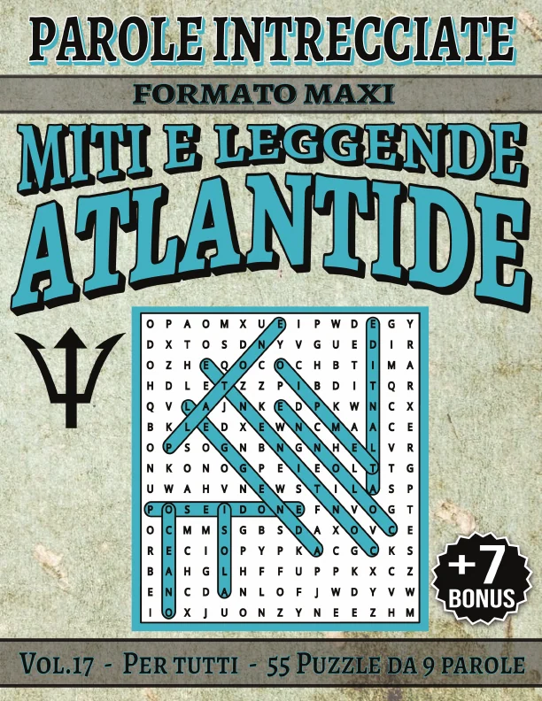 Copertina di Miti e Leggende Atlantide - Parole Intrecciate