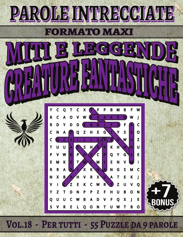 Copertina di Miti e Leggende Creature Fantastiche - Parole Intrecciate