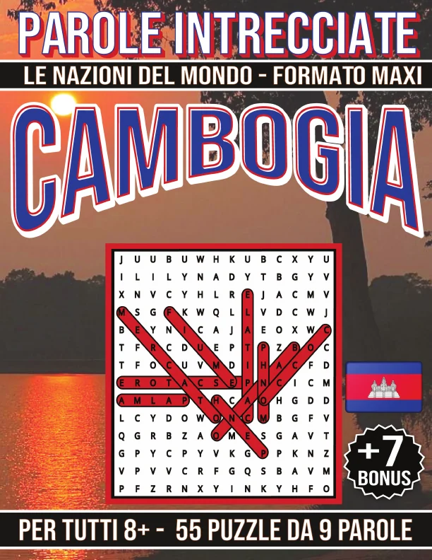 Copertina di Cambogia - Parole Intrecciate