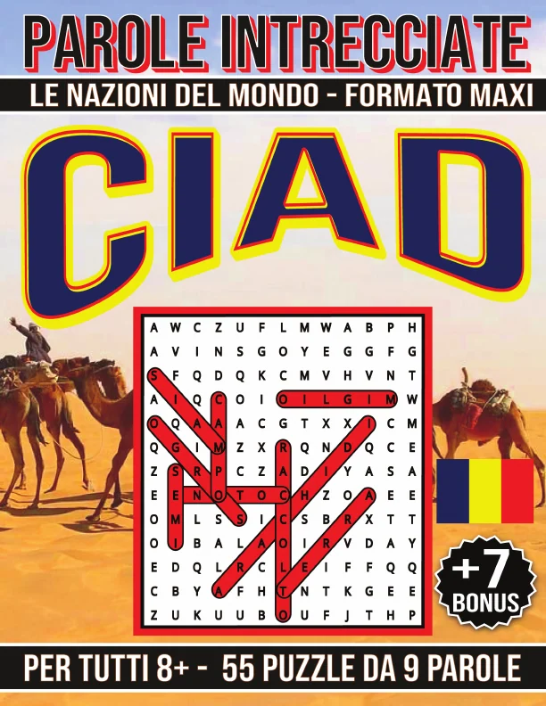 Copertina di Ciad - Parole Intrecciate