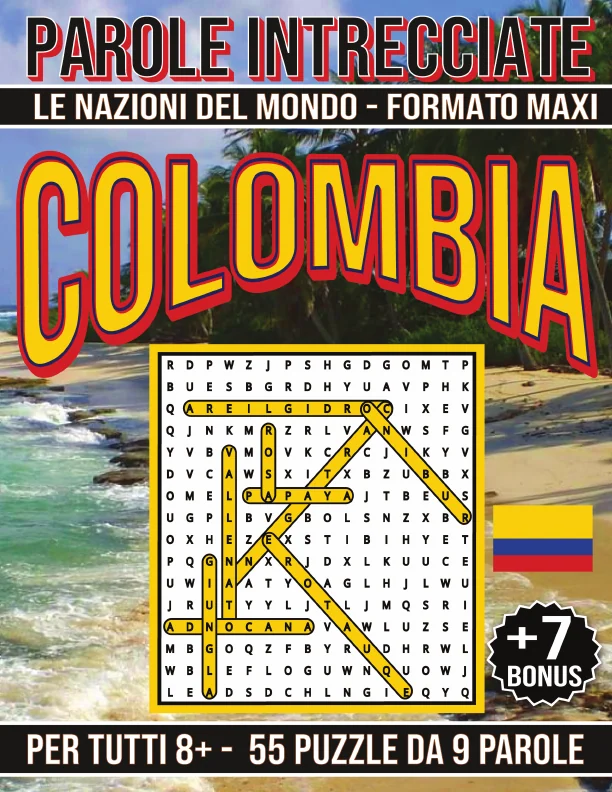 Copertina di Colombia - Parole Intrecciate