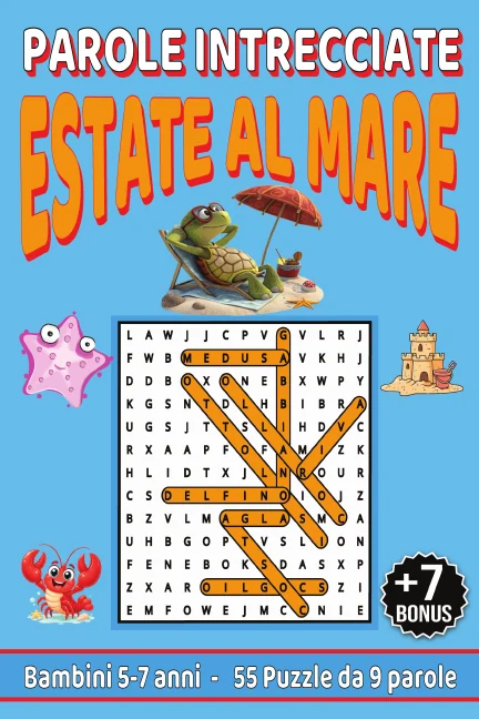 Copertina di Estate al mare - Parole Intrecciate