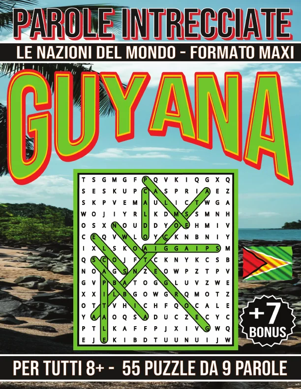 Copertina di Guyana - Parole Intrecciate