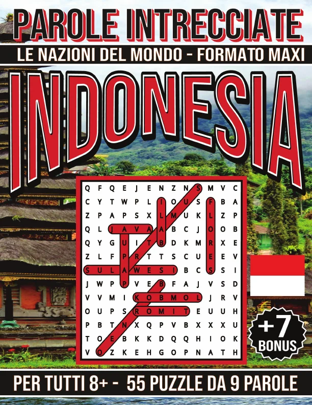 Copertina di Indonesia - Parole Intrecciate