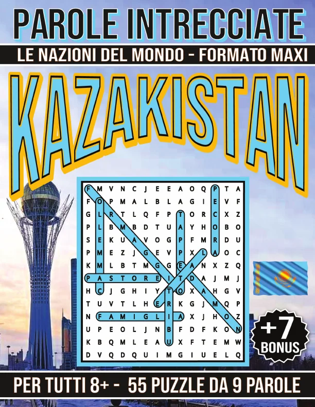 Copertina di Kazakistan - Parole Intrecciate