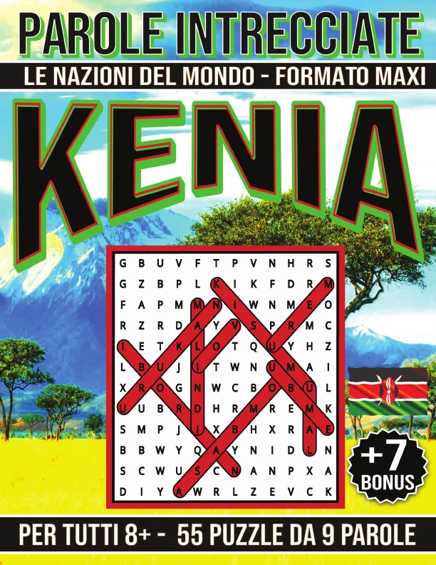 Copertina di Kenia - Parole Intrecciate