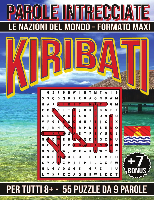 Copertina di Kiribati - Parole Intrecciate