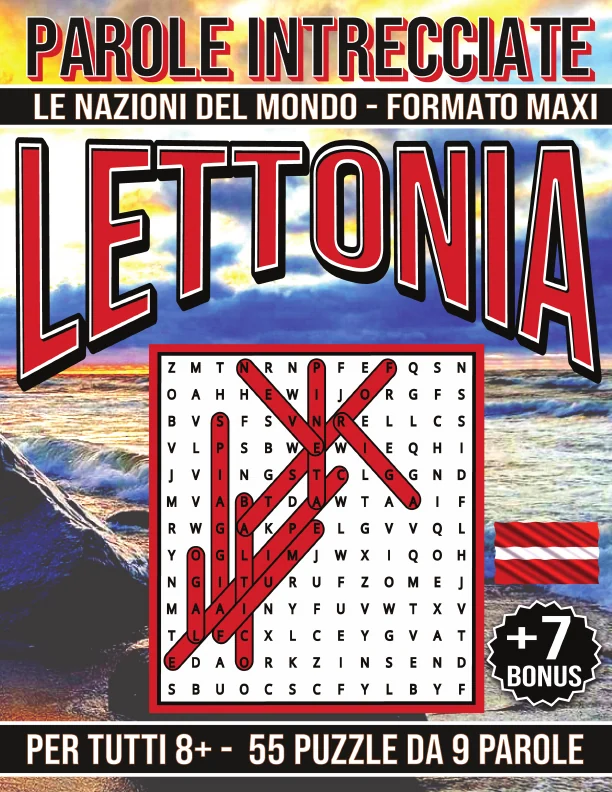 Copertina di Lettonia - Parole Intrecciate