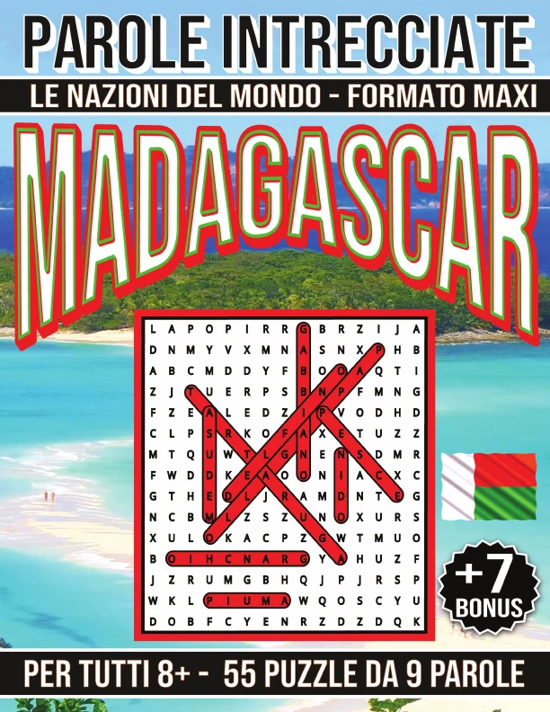 Copertina di Madagascar - Parole Intrecciate