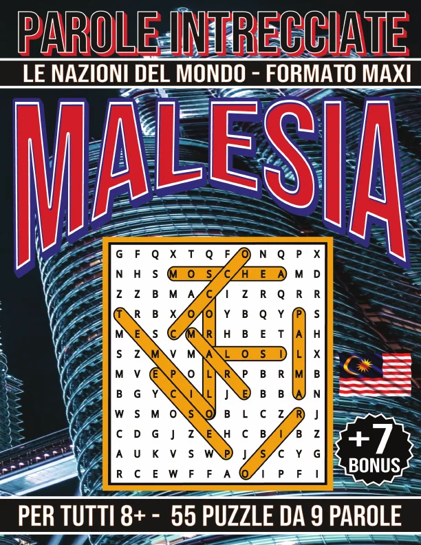 Copertina di Malesia - Parole Intrecciate