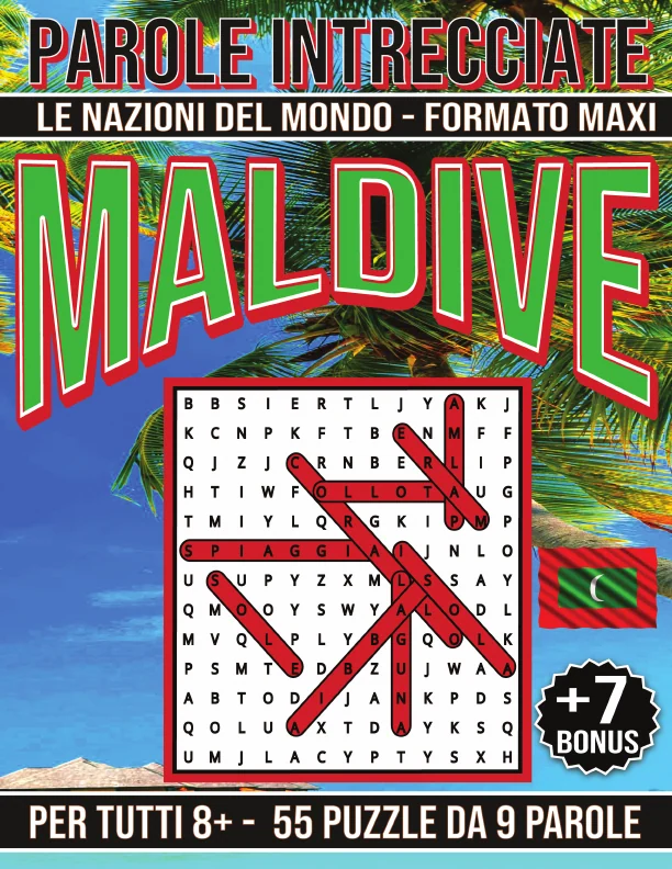 Copertina di Maldive - Parole Intrecciate
