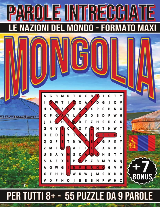 Copertina di Mongolia - Parole Intrecciate