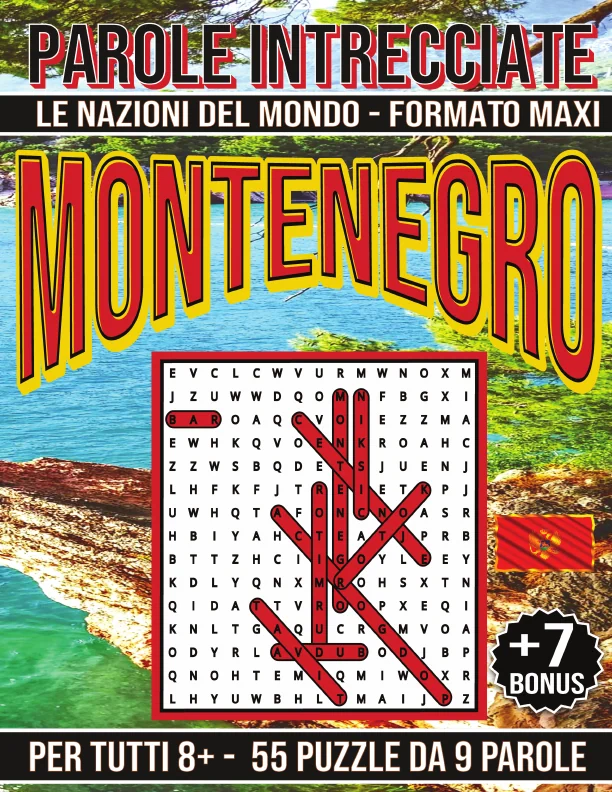 Copertina di Montenegro - Parole Intrecciate
