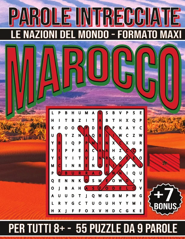 Copertina di Marocco - Parole Intrecciate