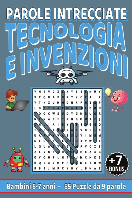 Copertina di Tecnologia e Invenzioni - Parole Intrecciate