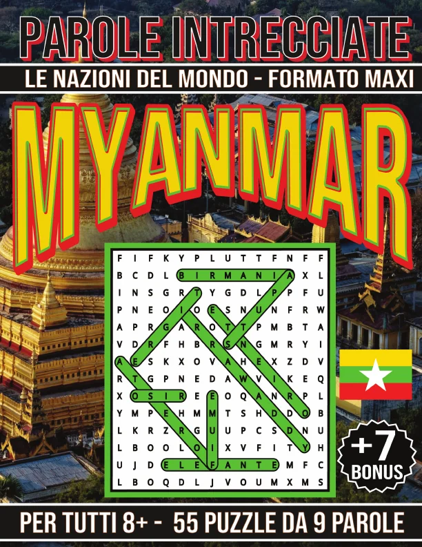 Copertina di Myanmar - Parole Intrecciate