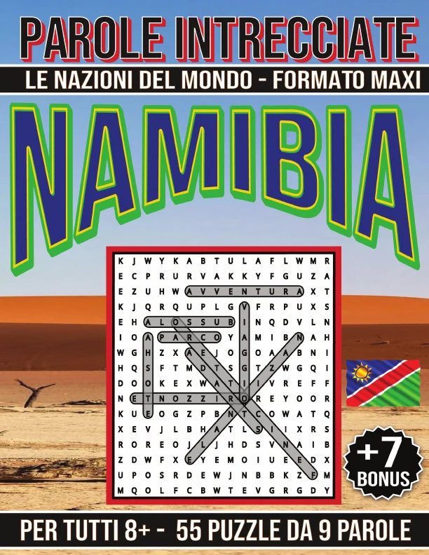 Copertina di Namibia - Parole Intrecciate