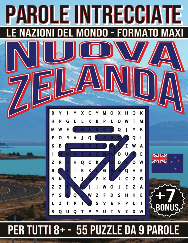 Copertina di Nuova Zelanda - Parole Intrecciate