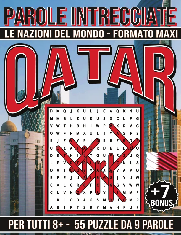 Copertina di Qatar - Parole Intrecciate