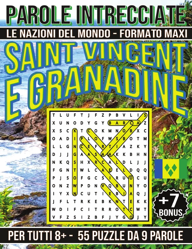 Copertina di Saint Vincent e Grenadine - Parole Intrecciate