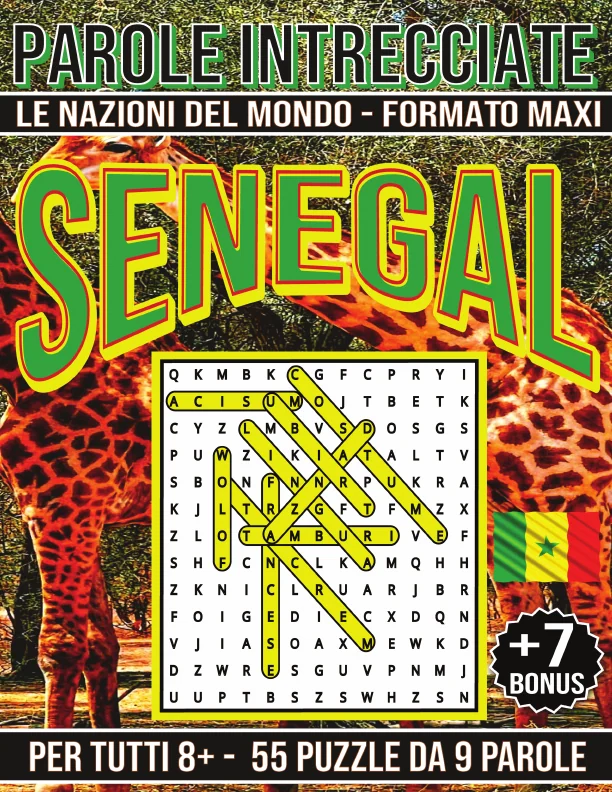 Copertina di Senegal - Parole Intrecciate