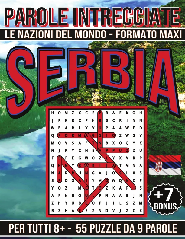 Copertina di Serbia - Parole Intrecciate