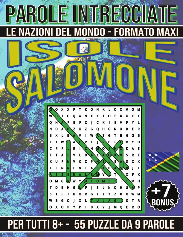 Copertina di Isole Salomone - Parole Intrecciate