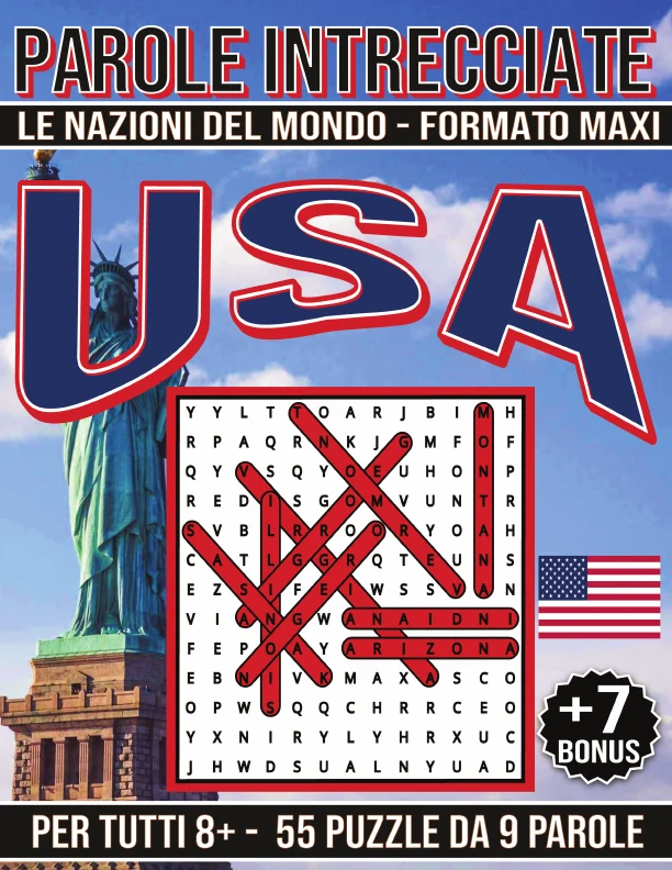 Copertina di USA - Parole Intrecciate