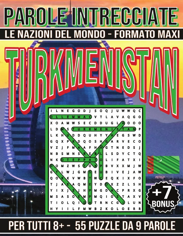 Copertina di Turkmenistan - Parole Intrecciate
