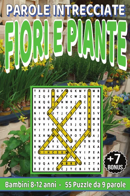 Copertina di Fiori e Piante - Parole Intrecciate