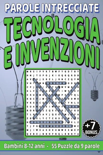 Copertina di Tecnologia e Invenzioni - Parole Intrecciate