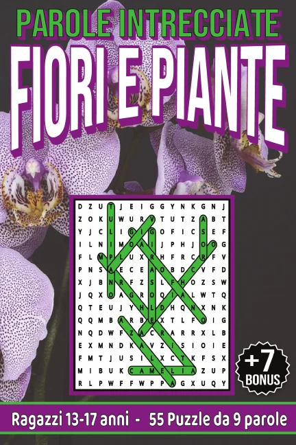 Copertina di Fiori e Piante - Parole Intrecciate