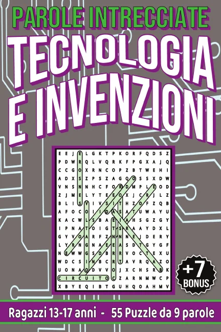 Copertina di Tecnologia e Invenzioni - Parole Intrecciate