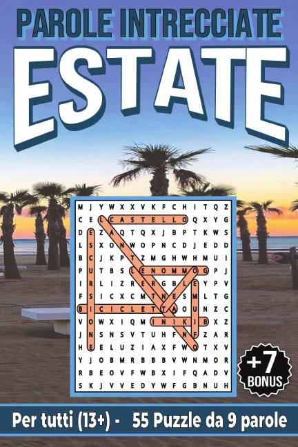 Copertina di Parole Intrecciate "Estate" per tutti (13+)